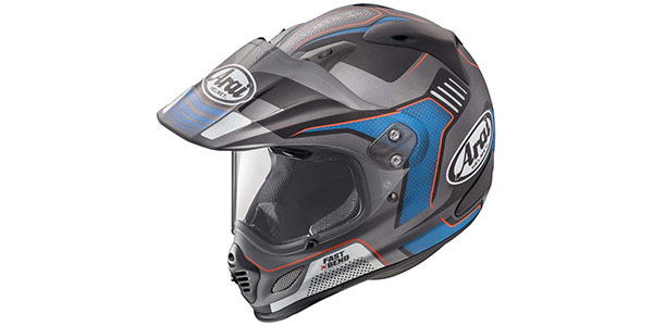 A picture of how "Dual-Sport Helmet" design looks.