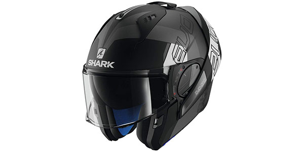 A picture of how "Modular Helmet" or "Flip-up Helmet" design looks. A picture of how "Modular Helmet" or "Flip-up Helmet" design looks.